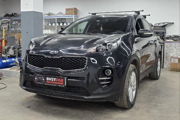 Kia Sportage 4 Установка светодиодных Bi-LED модулей Нижний Новгород